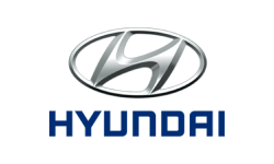 Hyundai logo in colourland clothing