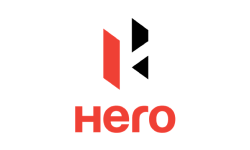 Hero logo in colourland clothing